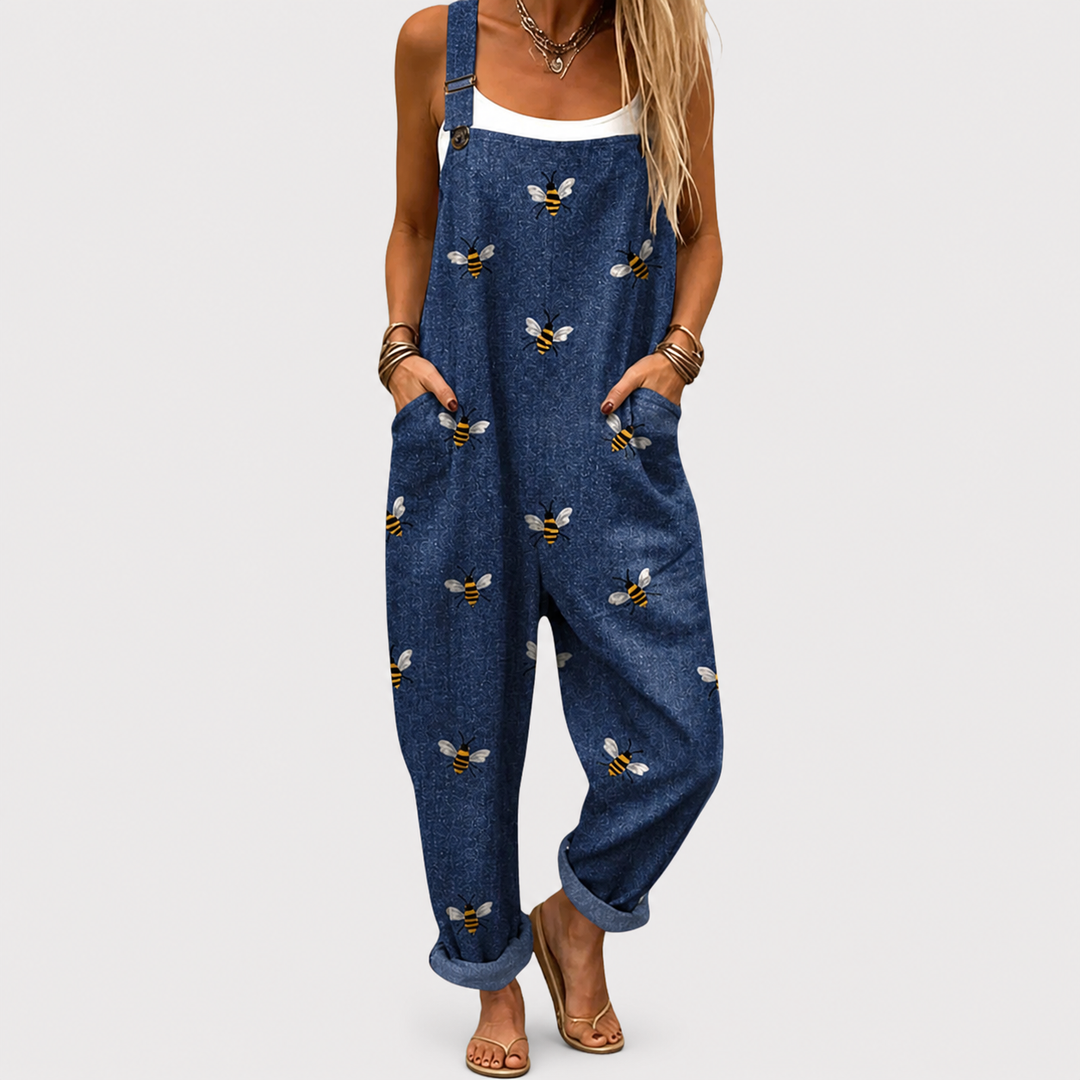 Gaye | Relaxed Patterned Jumpsuit