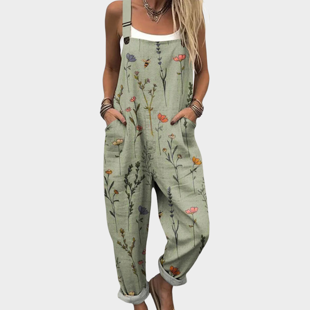 Anne | Relaxed Patterned Jumpsuit