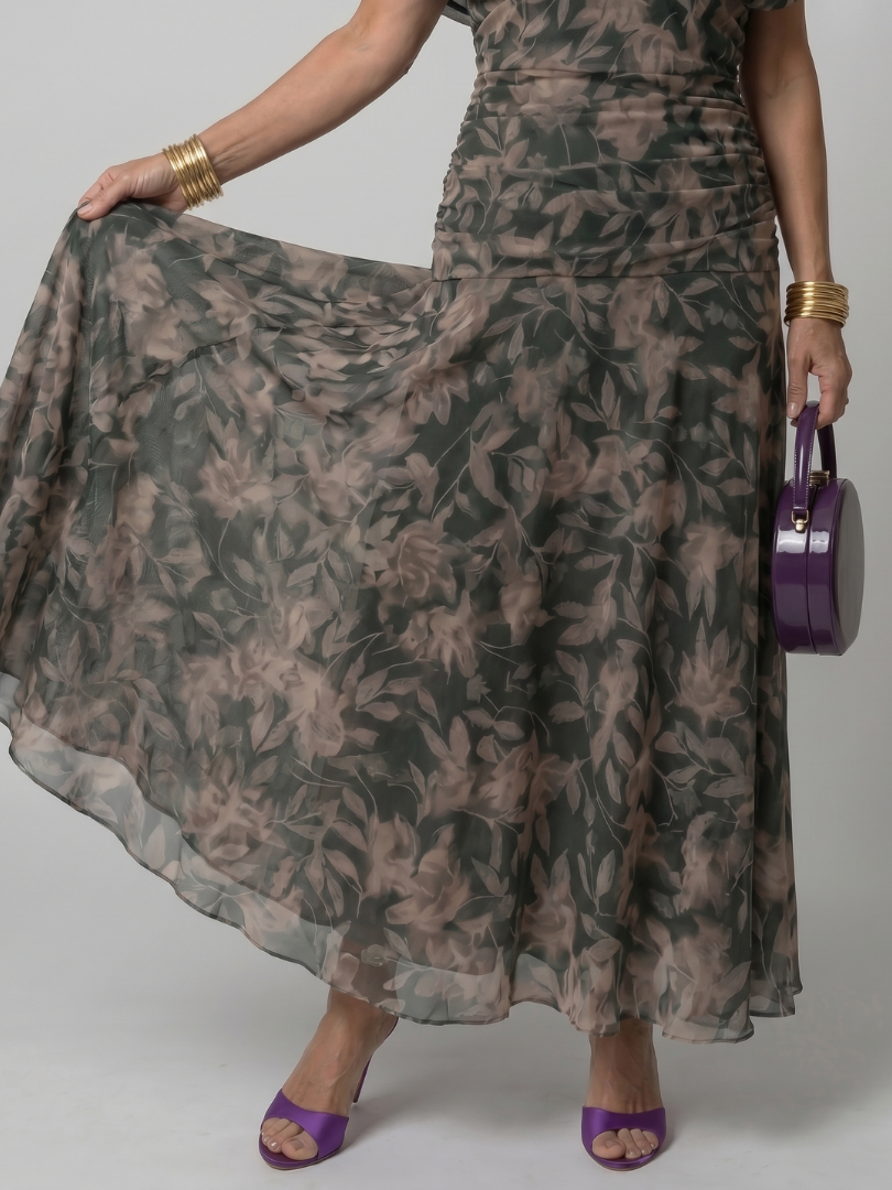 Ophelia | Off-Shoulder Midi Dress