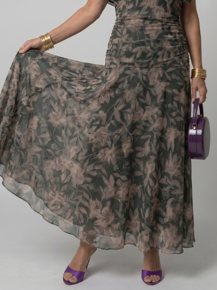 Ophelia | Off-Shoulder Midi Dress