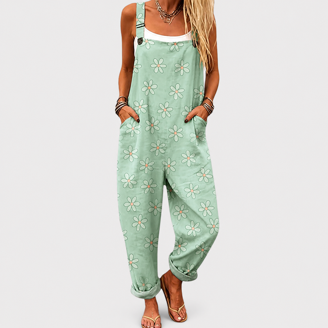 Gwen | Relaxed Patterned Jumpsuit