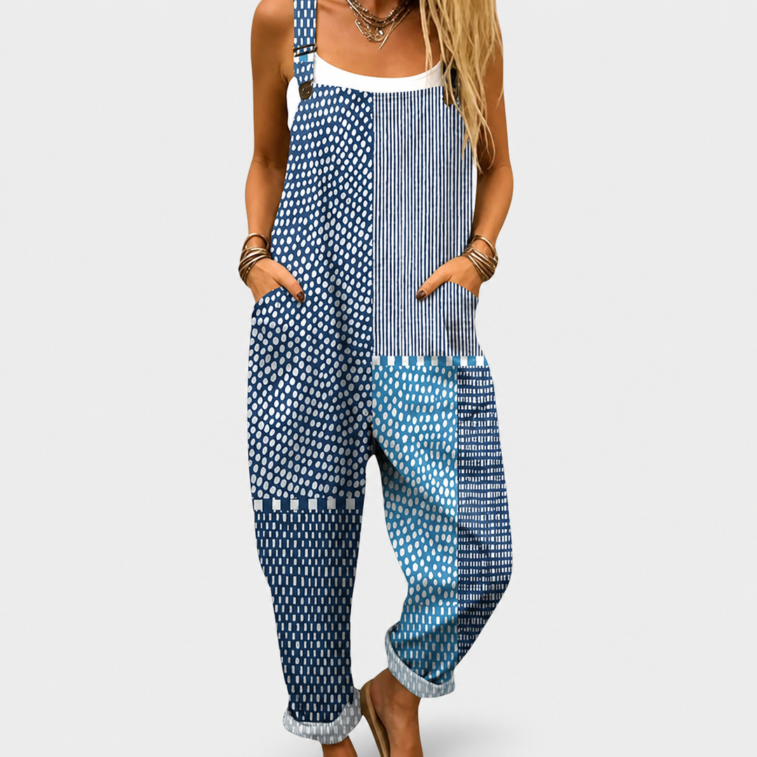 Rae | Relaxed Patterned Jumpsuit