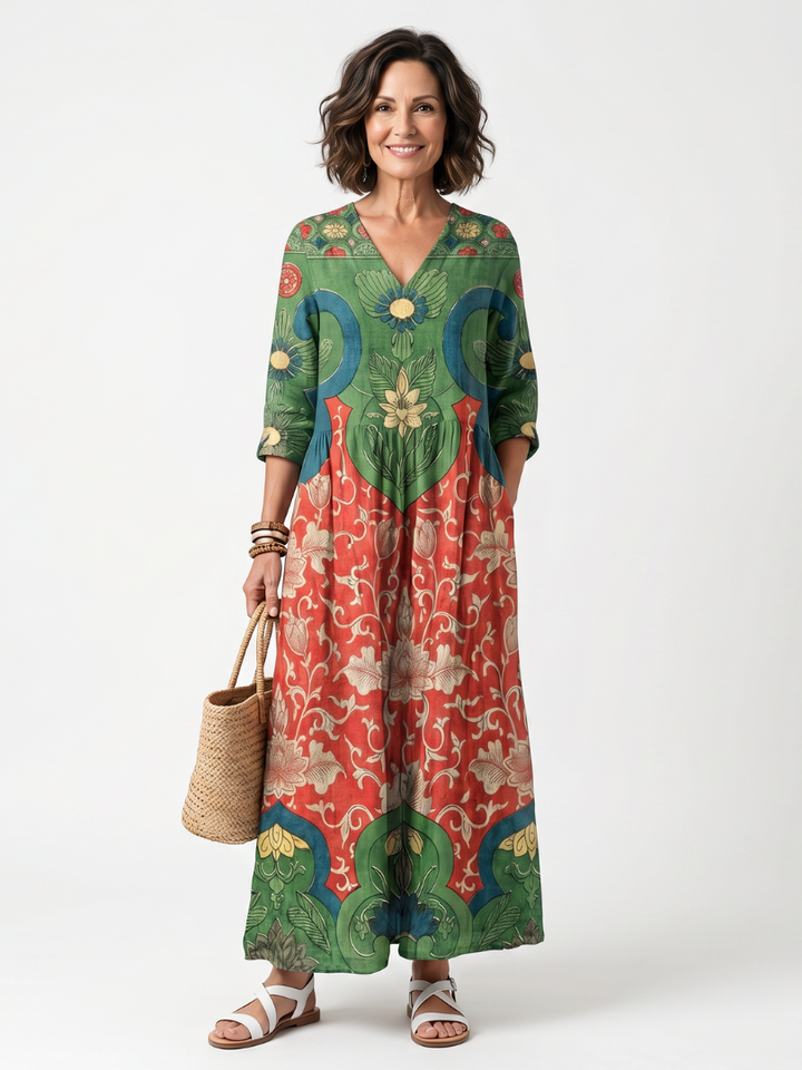 Patricia | Flowy Midi Dress