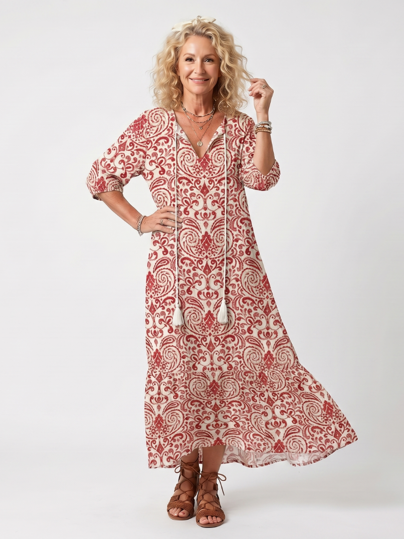 Yvonne | Flowy Midi Dress