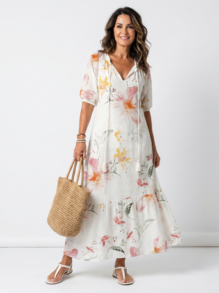 Shirley | Flowy Midi Dress