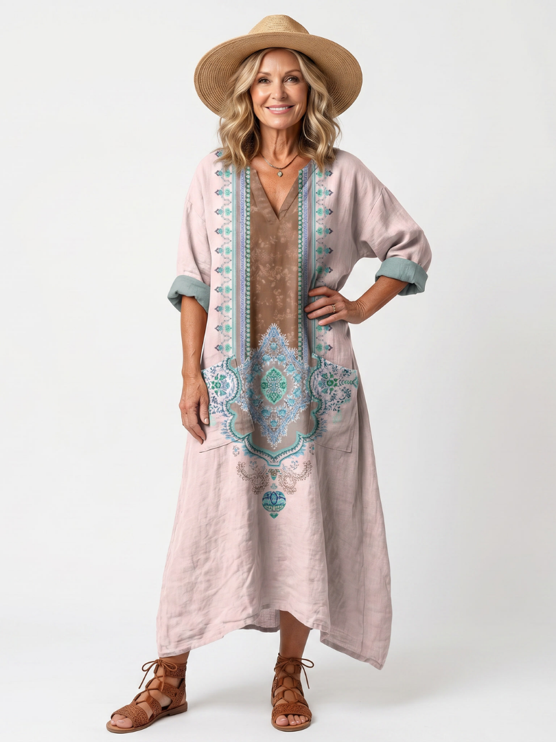 Carol | Flowy Midi Dress