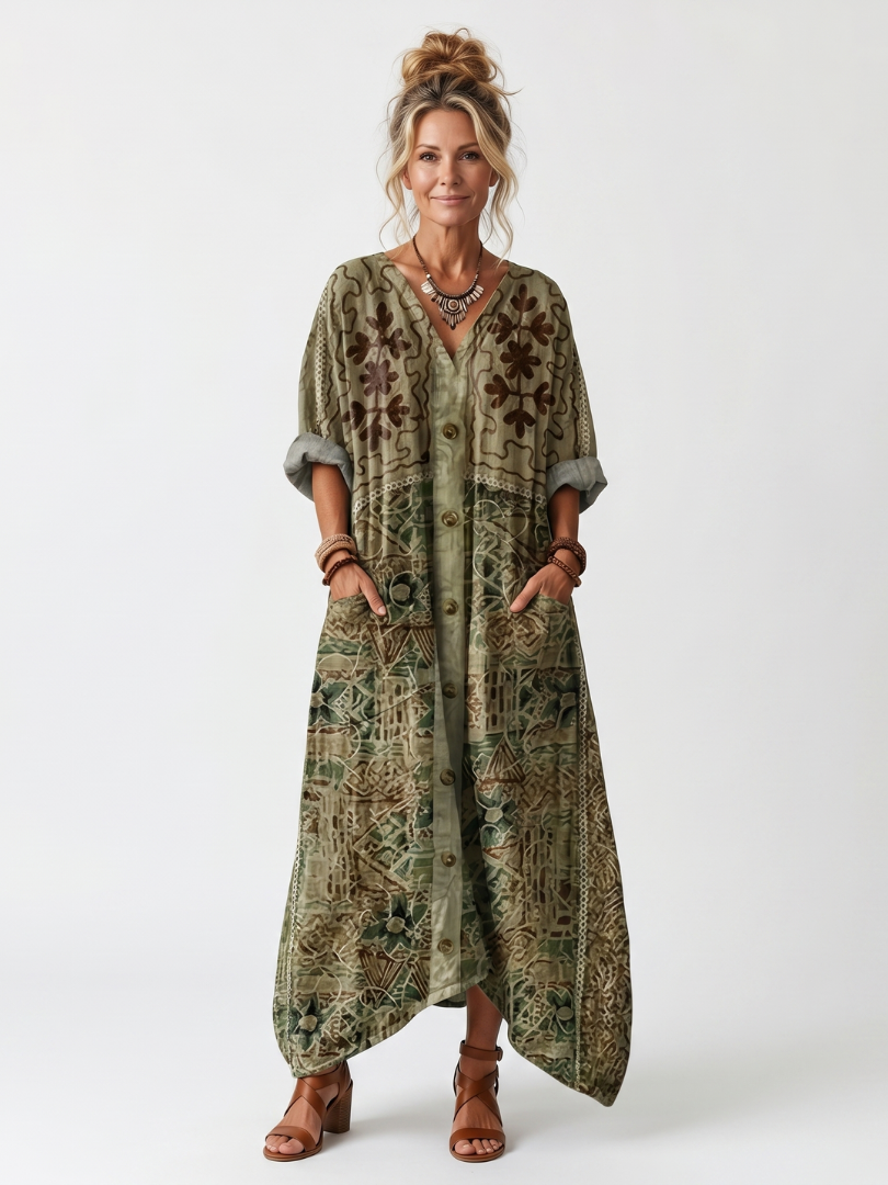 Margaret | Flowy Midi Dress