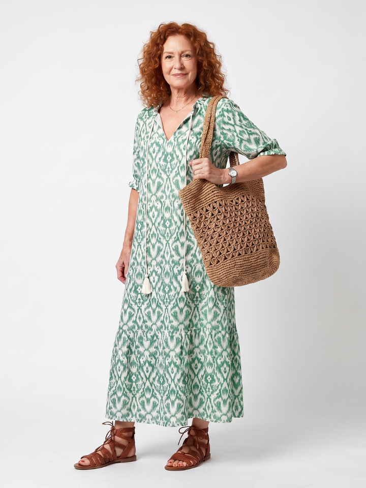 Elaine | Flowy Midi Dress