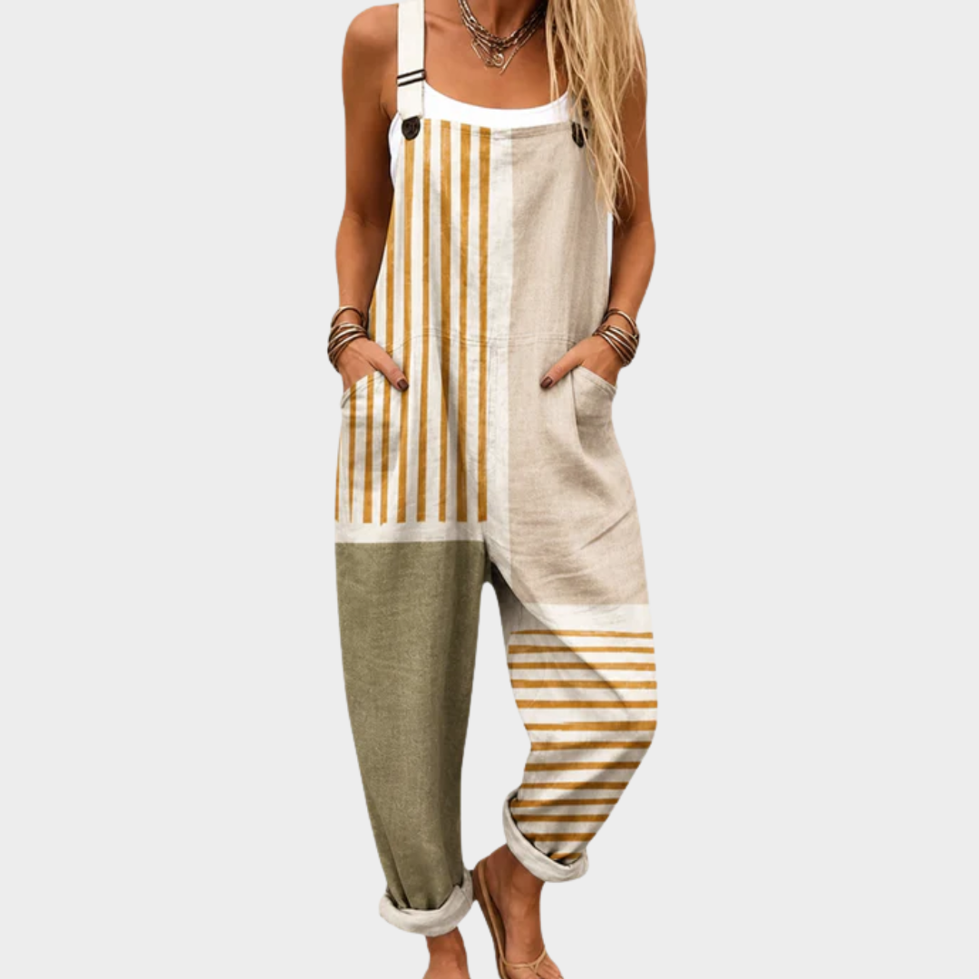 Patricia | Relaxed Patterned Jumpsuit