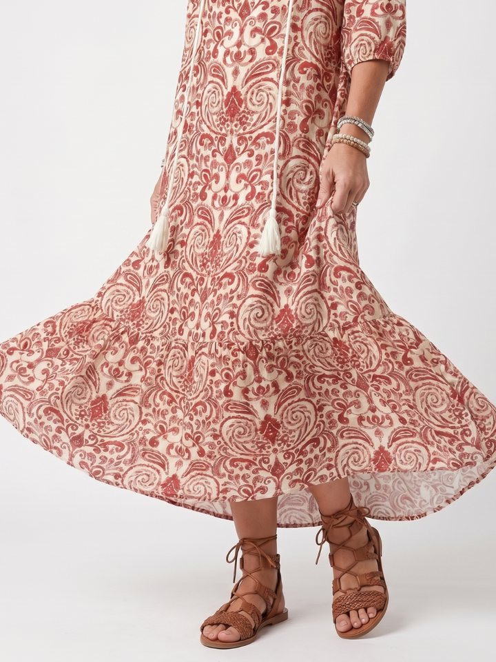 Yvonne | Flowy Midi Dress