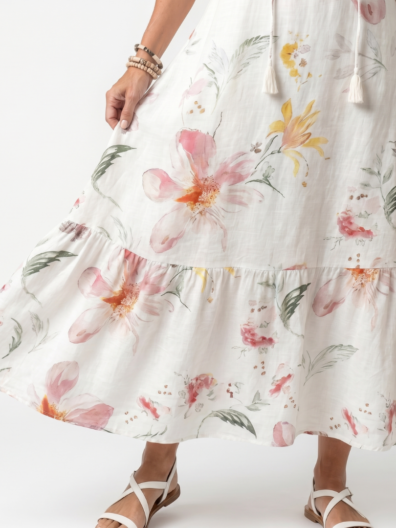 Shirley | Flowy Midi Dress