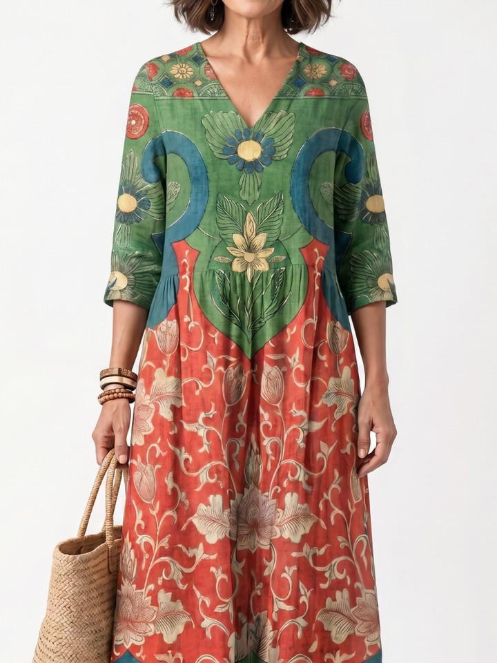 Patricia | Flowy Midi Dress