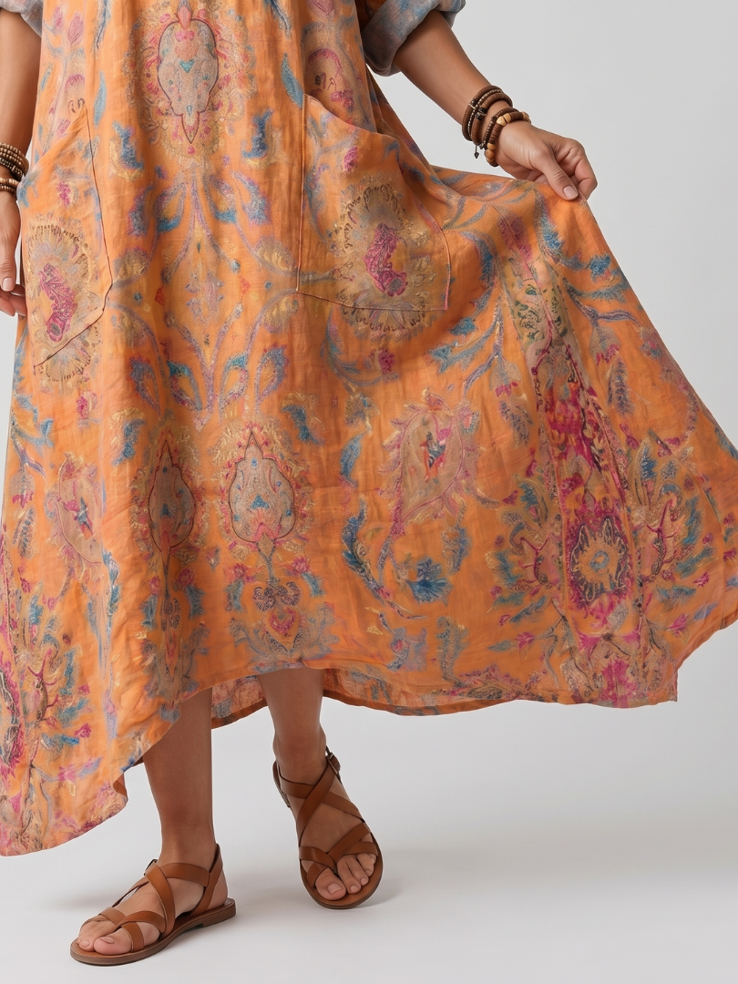 Christine | Flowy Midi Dress