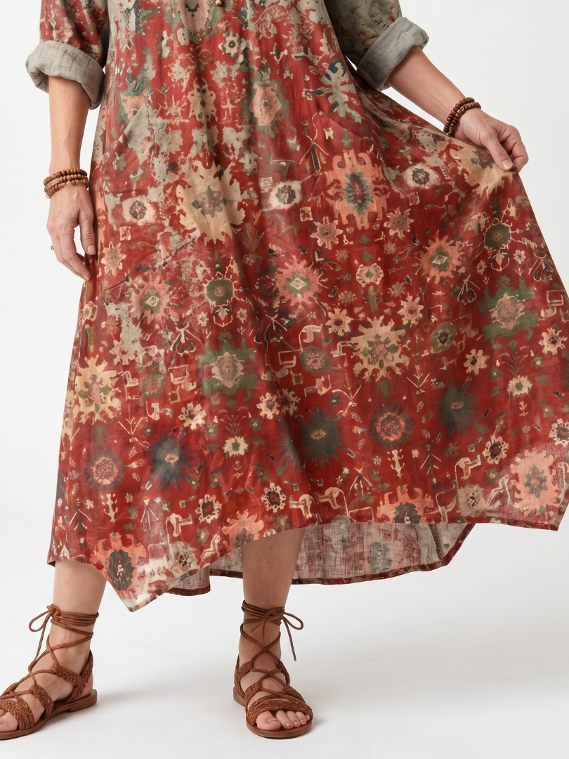 Beverley | Flowy Midi Dress