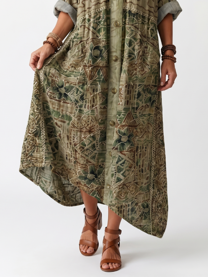 Margaret | Flowy Midi Dress