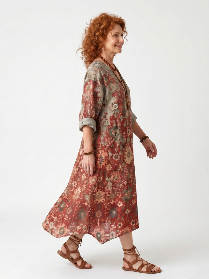 Beverley | Flowy Midi Dress