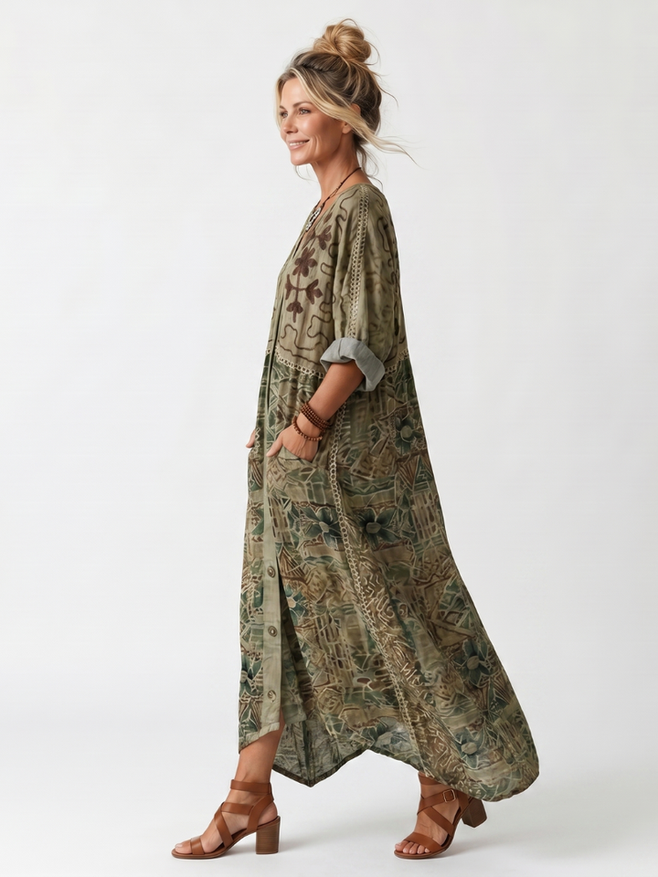 Margaret | Flowy Midi Dress