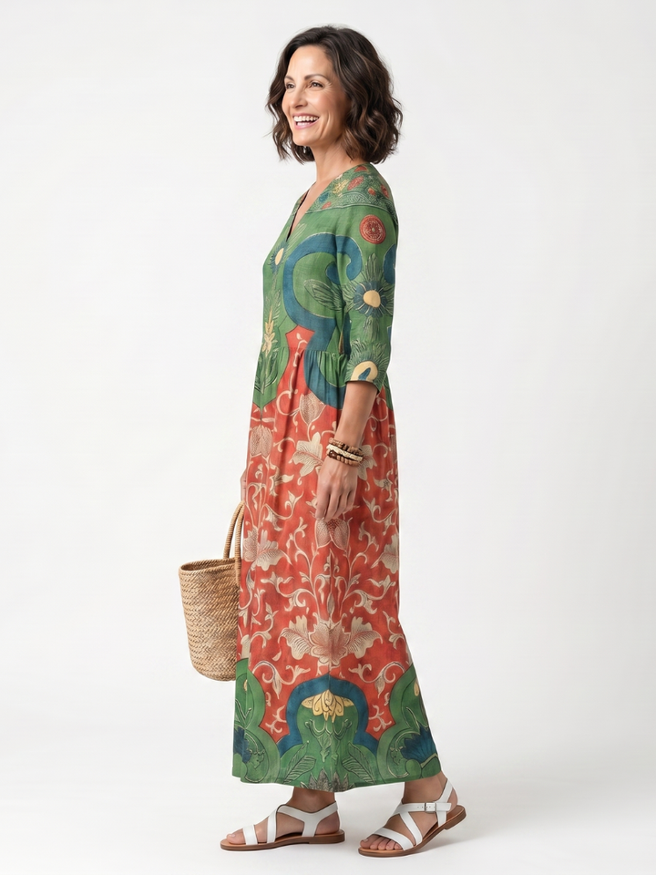 Patricia | Flowy Midi Dress