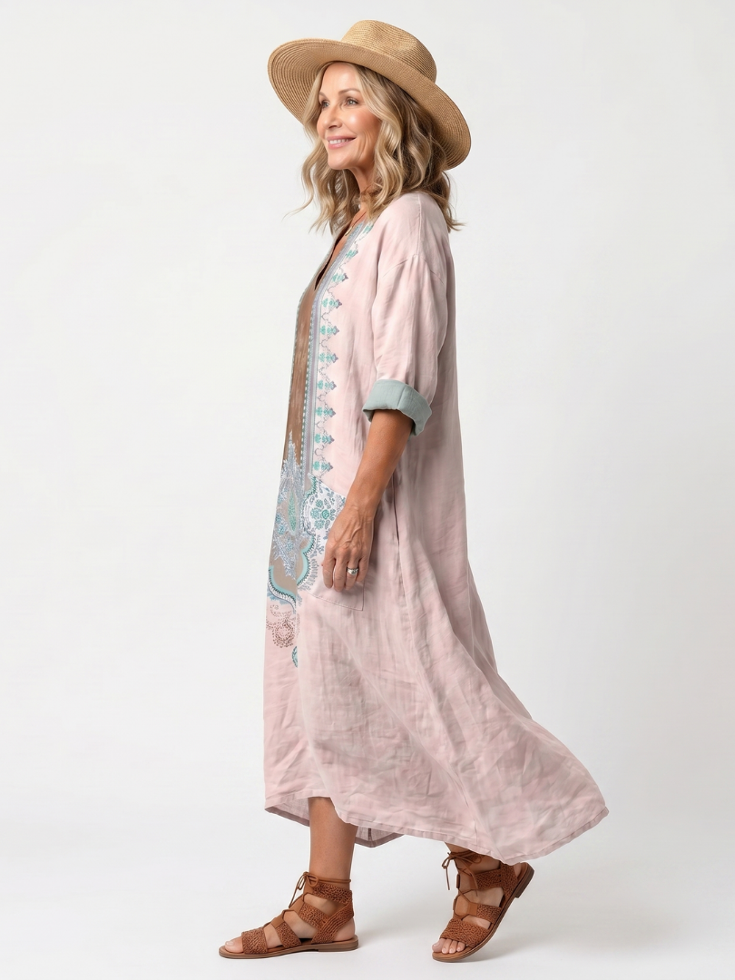 Carol | Flowy Midi Dress