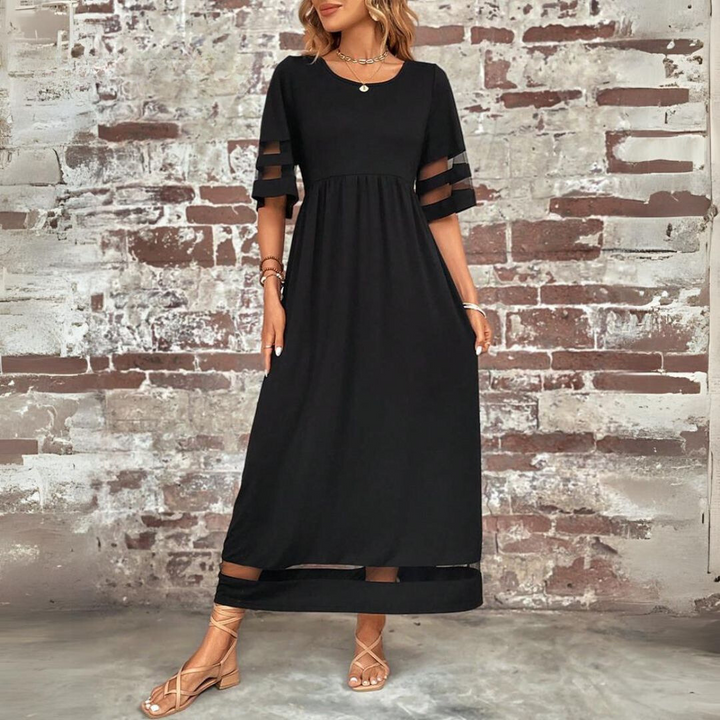Heather | Flattering Empire Waist Midi Dress