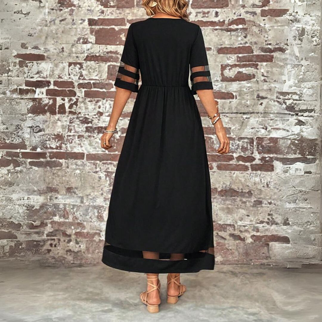 Heather | Flattering Empire Waist Midi Dress