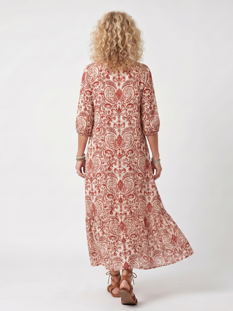 Yvonne | Flowy Midi Dress