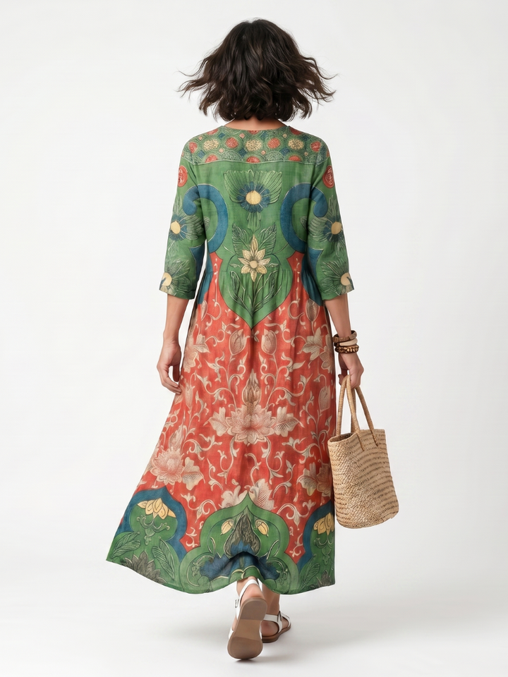 Patricia | Flowy Midi Dress