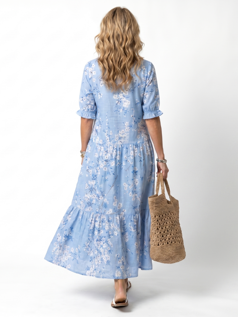 Barbara | Flowy Midi Dress