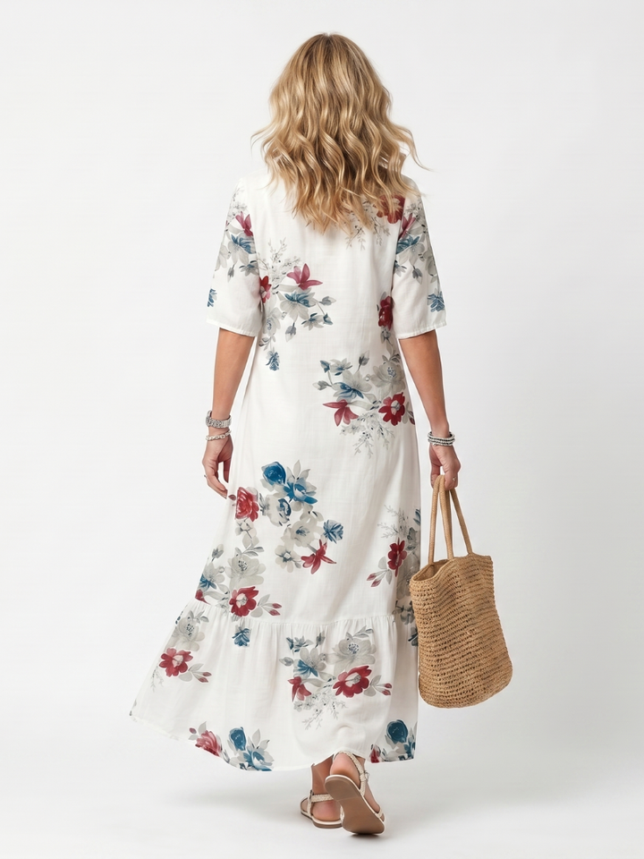 Valerie | Flowy Midi Dress