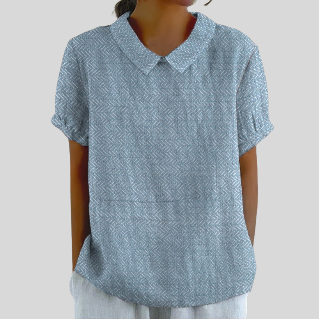 Donna | Elegant Relaxed Polo Top