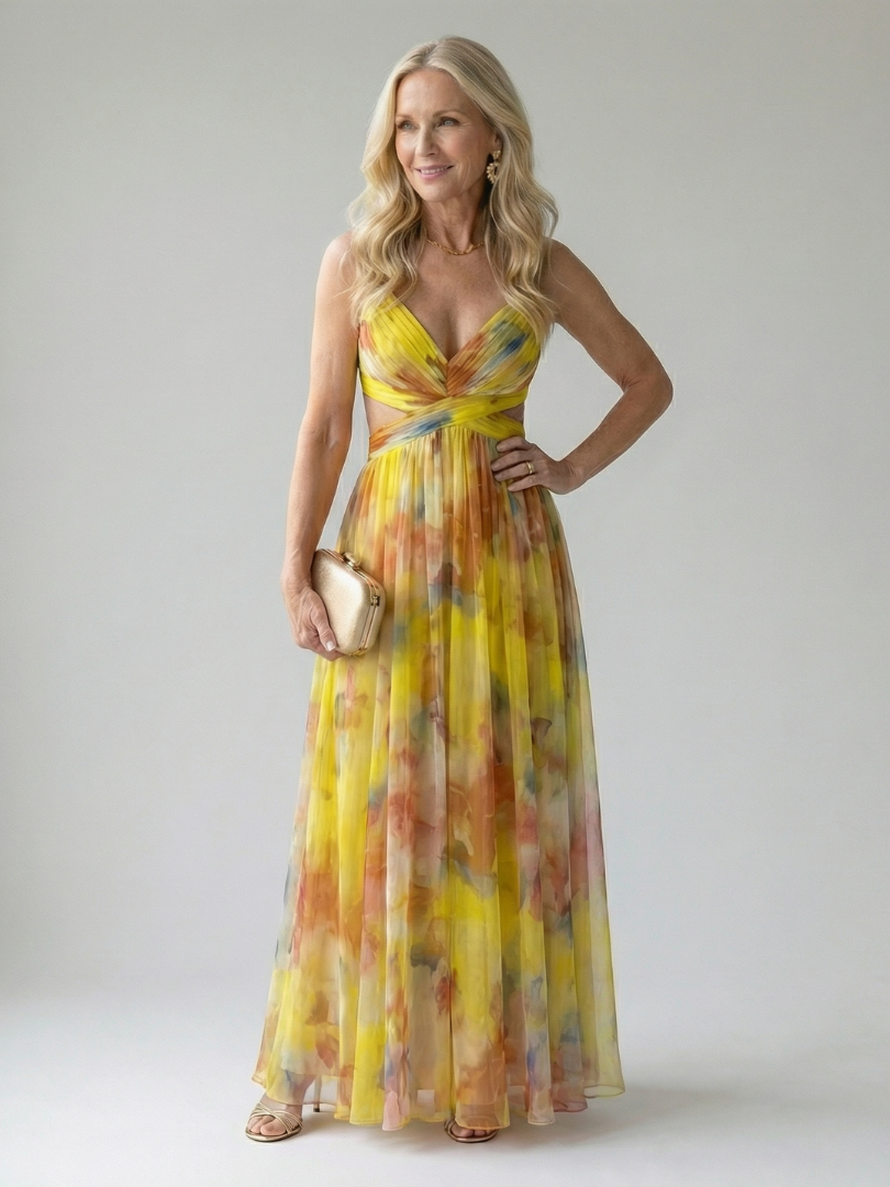 Judith | Soft Wrap Maxi Dress