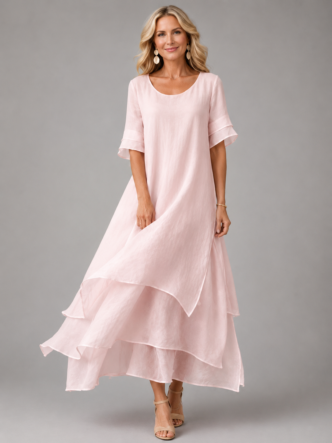 Olive | Flowing Grace Maxi Dress