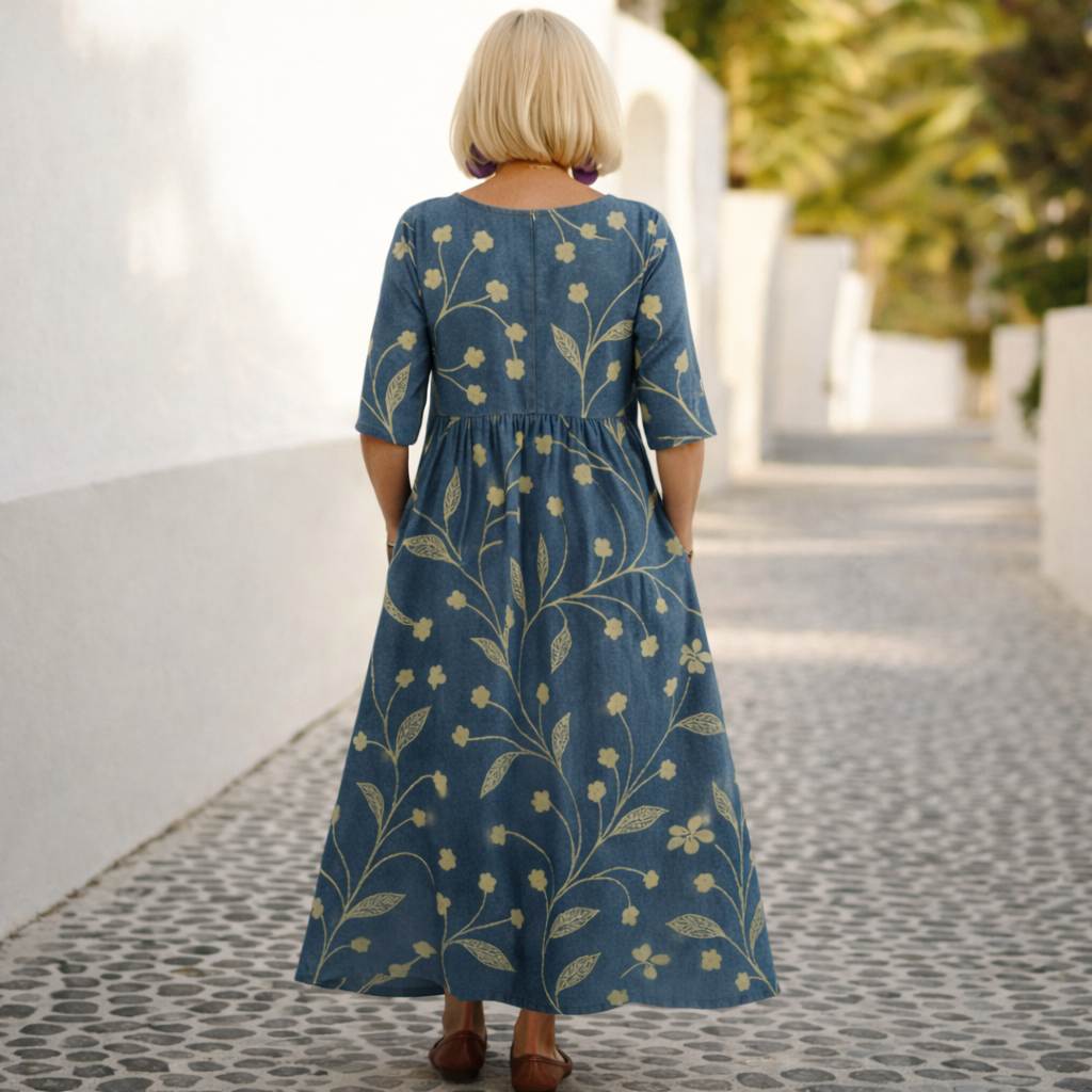 Wendy | Relaxed Flowing Midi Dress