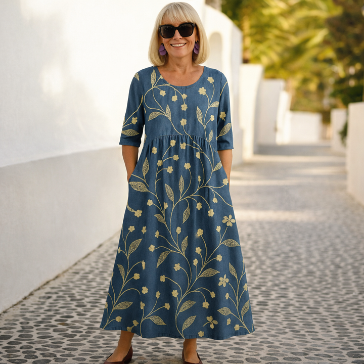 Wendy | Relaxed Flowing Midi Dress