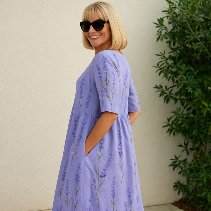 Wendy | Relaxed Flowing Midi Dress