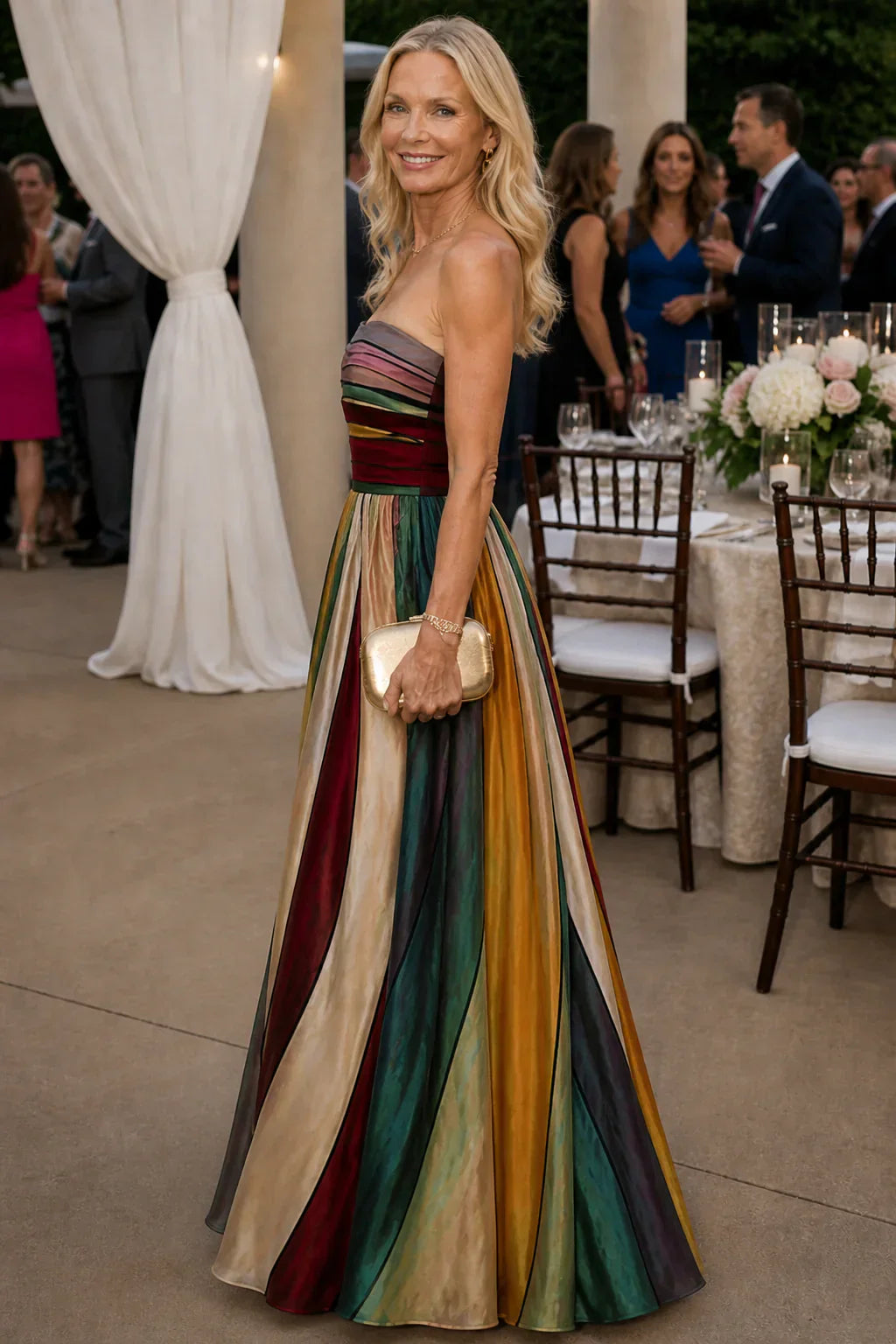 Beverley | Effortless Strapless A-Line Dress
