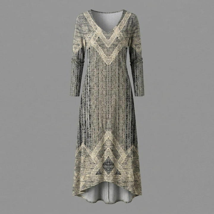 Pauline | Relaxed V-Neck Maxi Dress