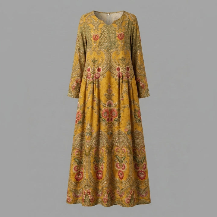 Maureen | Relaxed V-Neck Maxi Dress