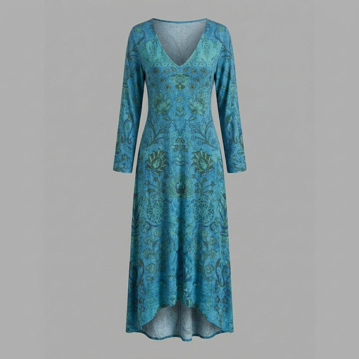 Shirley | Relaxed V-Neck Maxi Dress