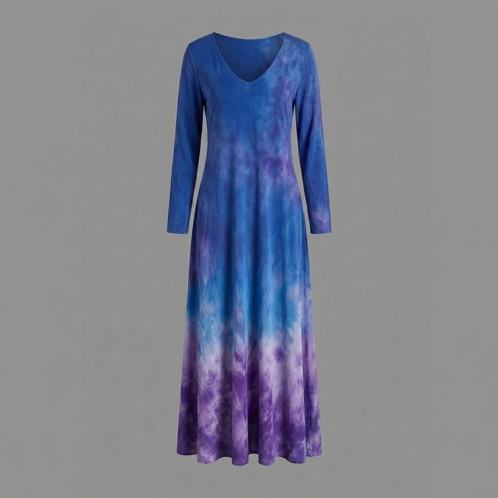 Glenys | Relaxed V-Neck Maxi Dress