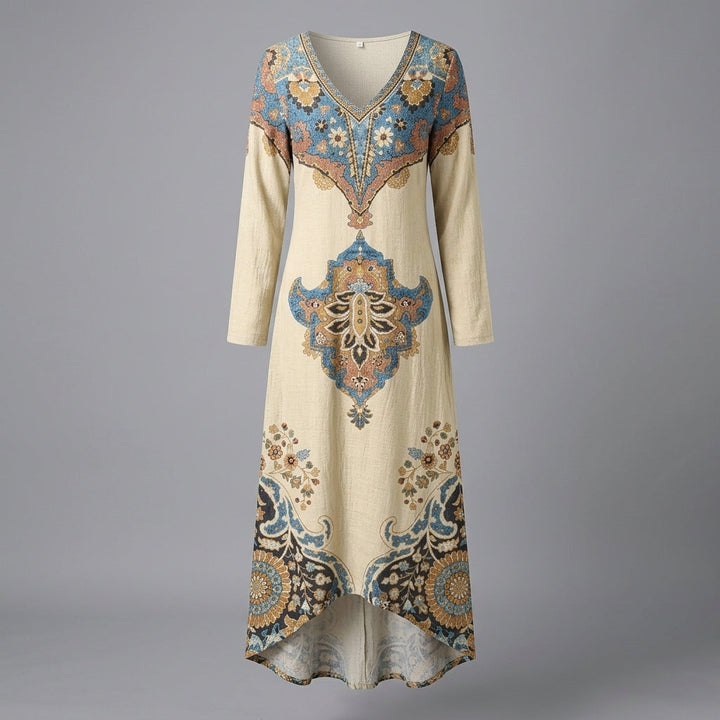 Raewyn | Relaxed V-Neck Maxi Dress