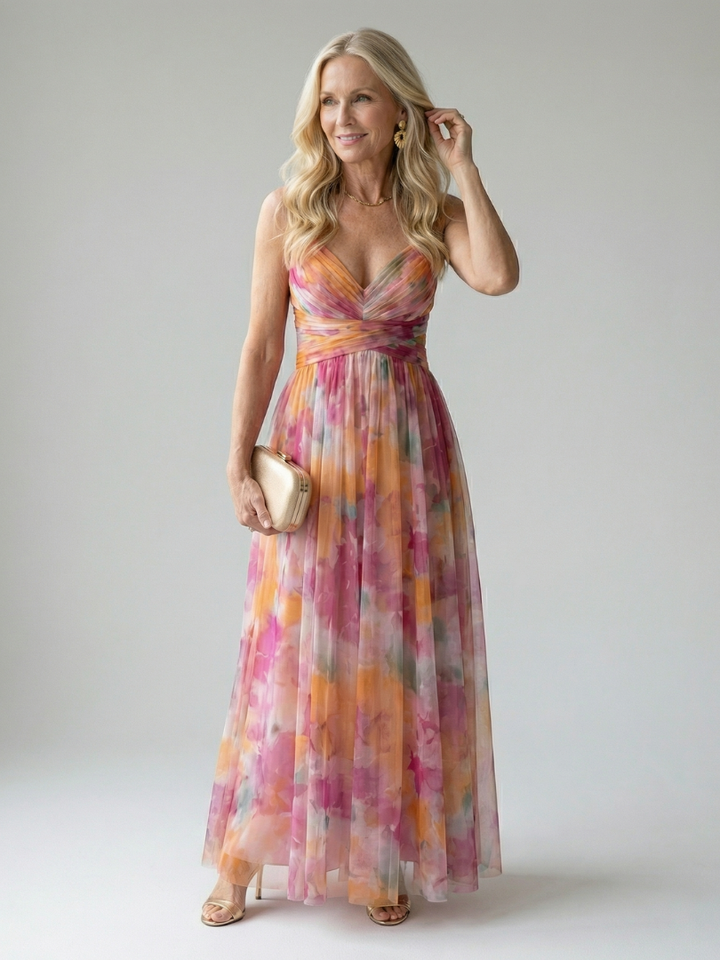 Judith | Soft Wrap Maxi Dress