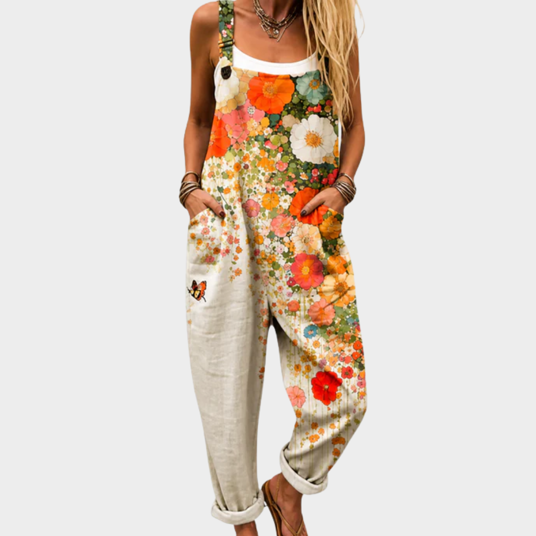 Jennifer | Relaxed Patterned Jumpsuit