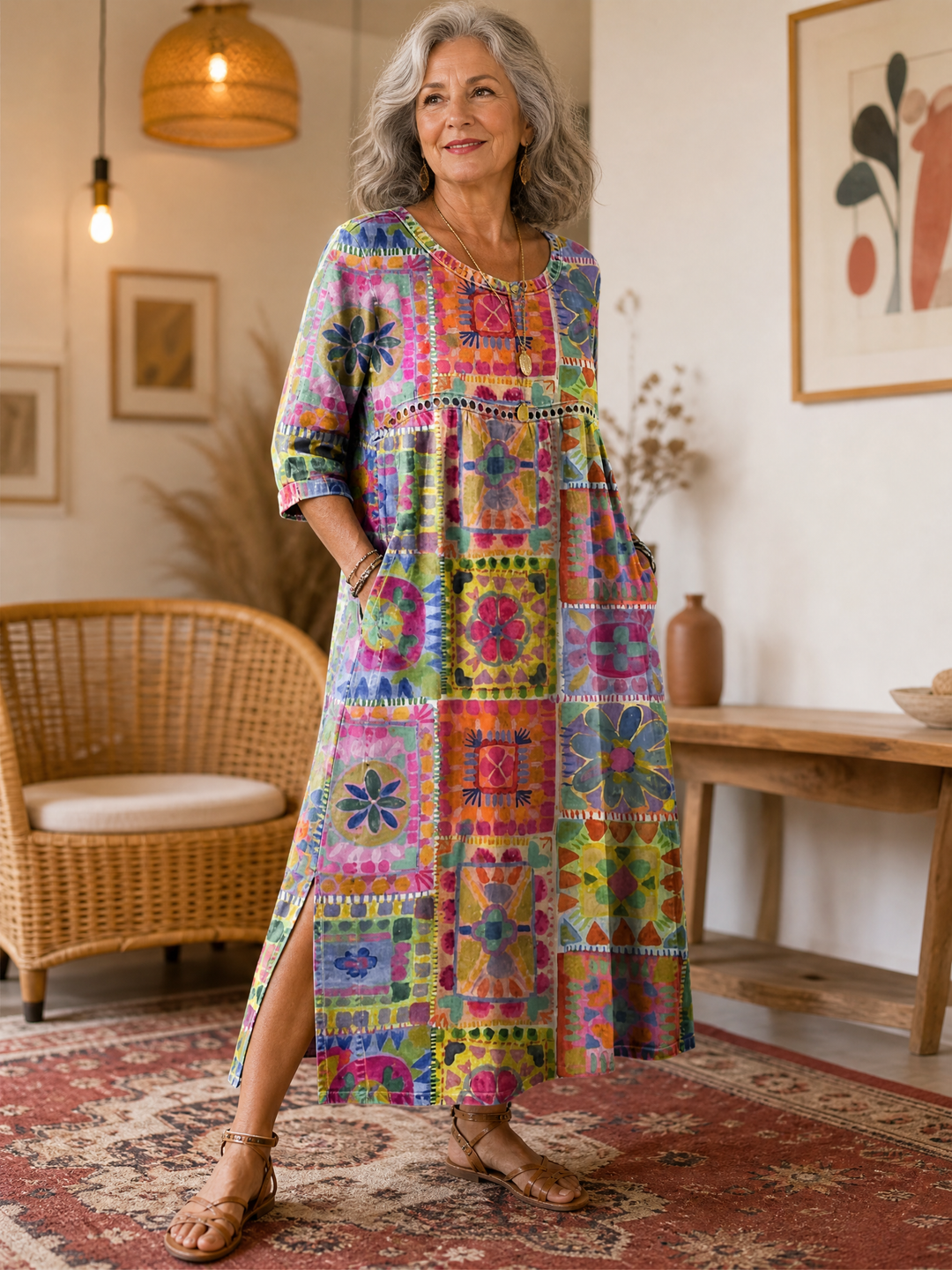 Barbara | Relaxed Maxi Dress