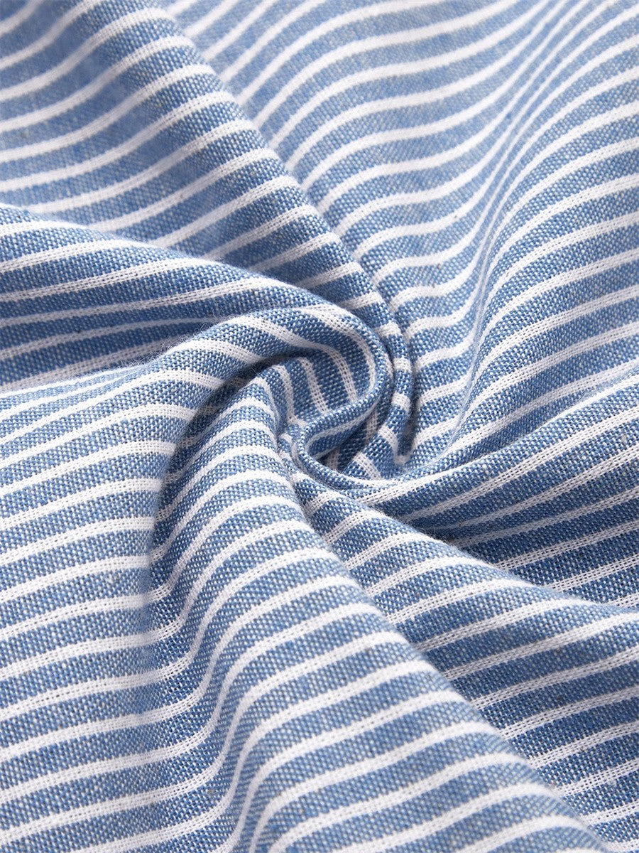 Susan | Relaxed Striped Midi Dress