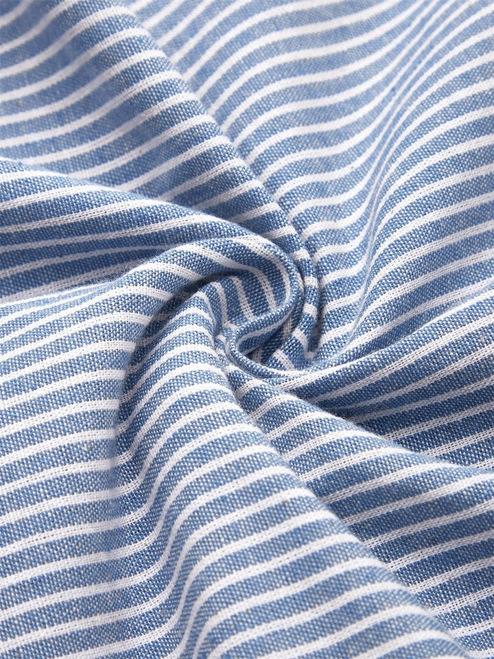 Susan | Relaxed Striped Midi Dress