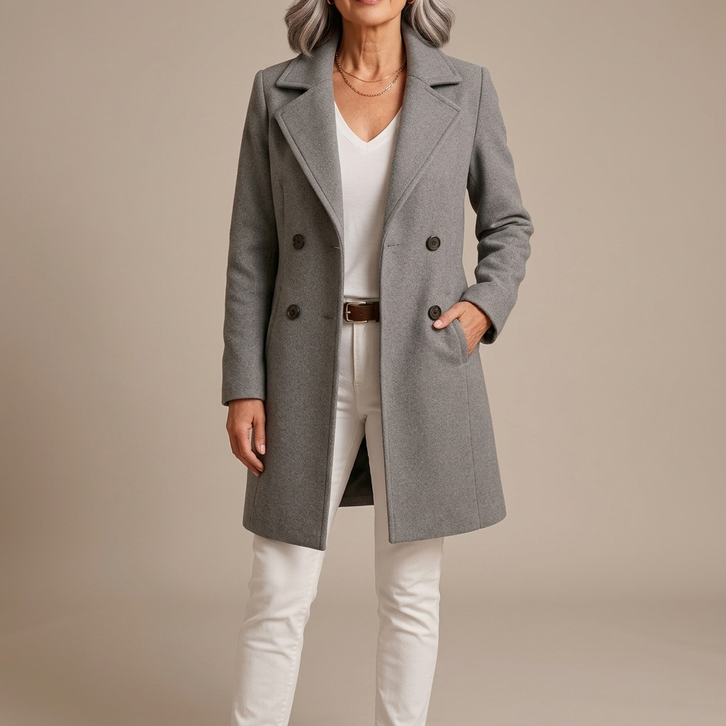 Cecilia | Elegant Long Winter Coat