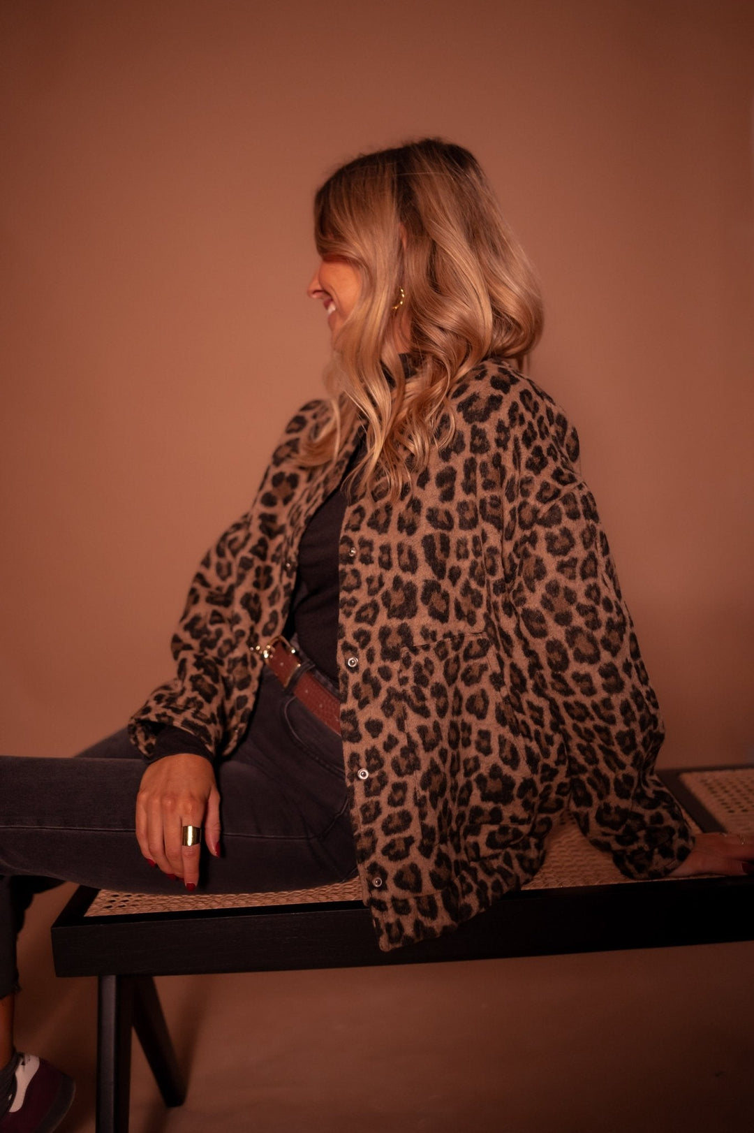 Denise | Leopard Print Lightweight Jacket