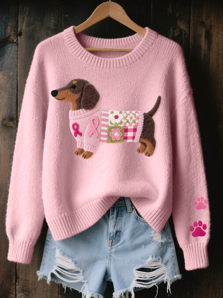 Janice | Dachshund Knit Jumper