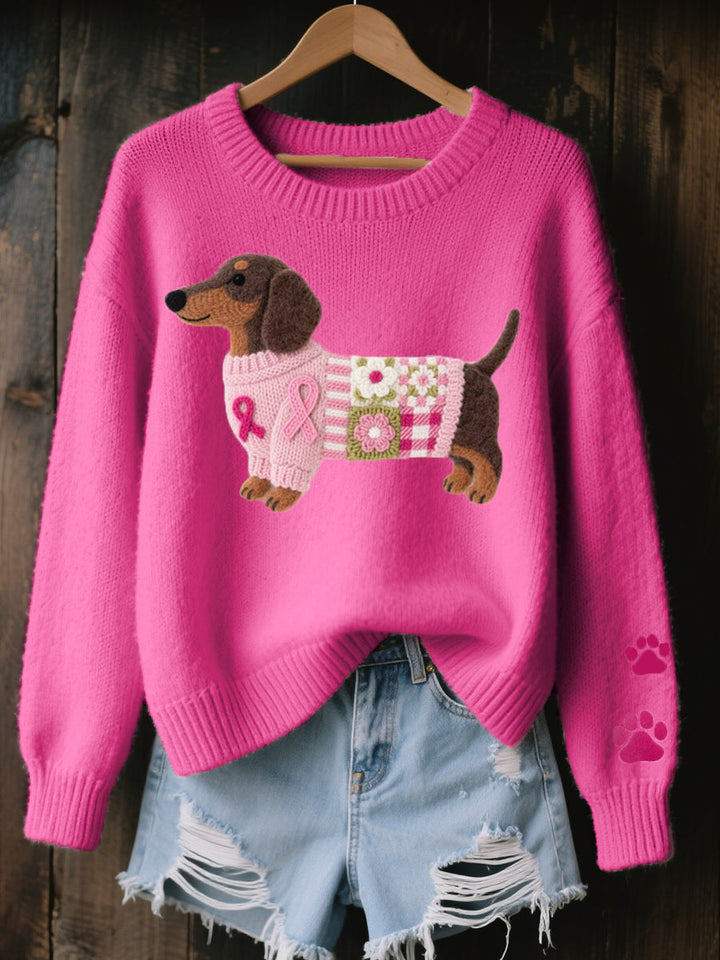 Janice | Dachshund Knit Jumper
